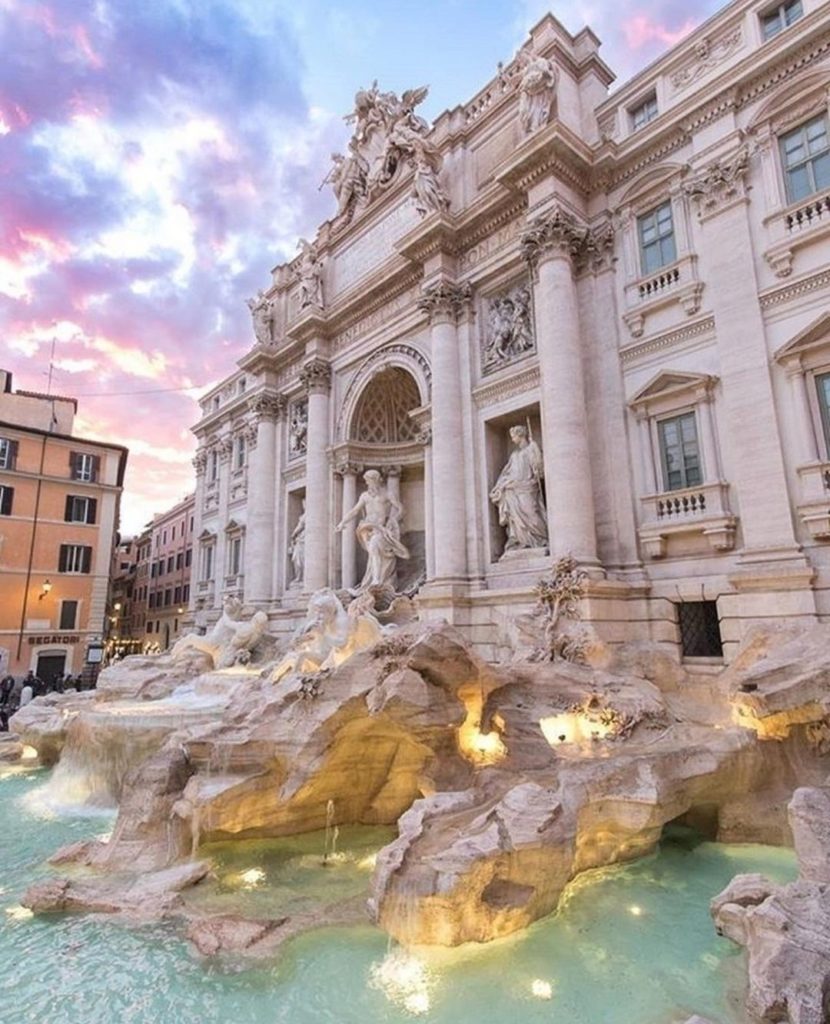 Trevi Fountain Rome Italy