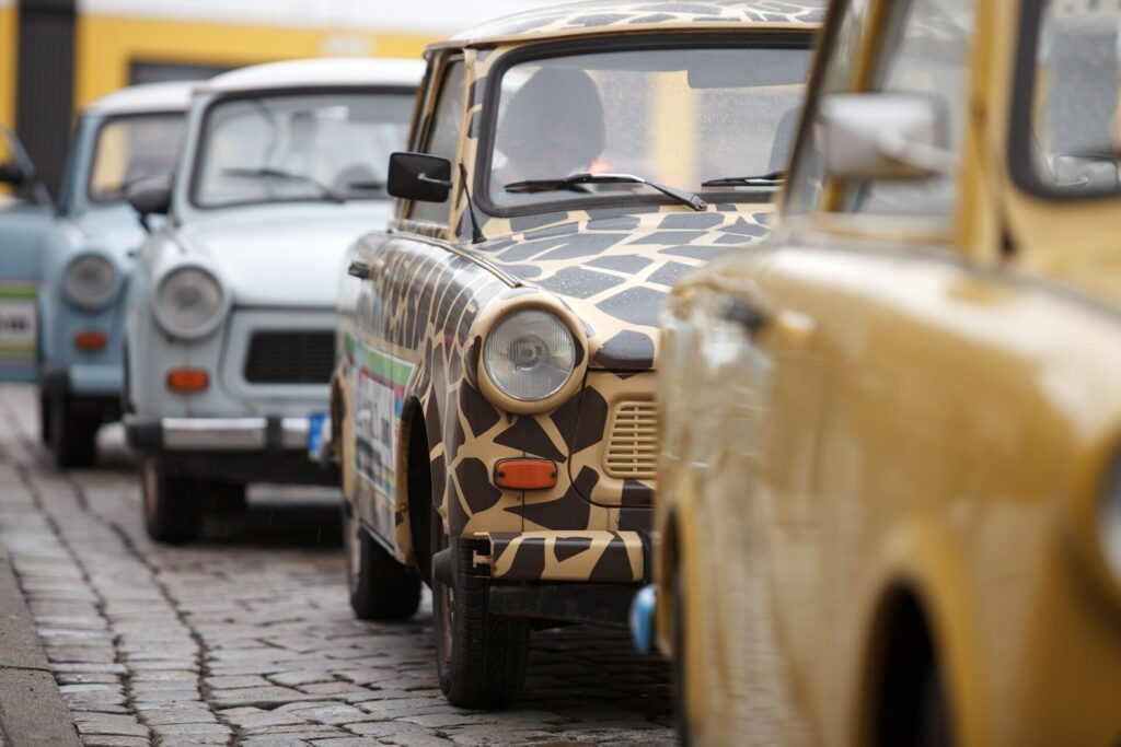 Trabant cars in Berlin