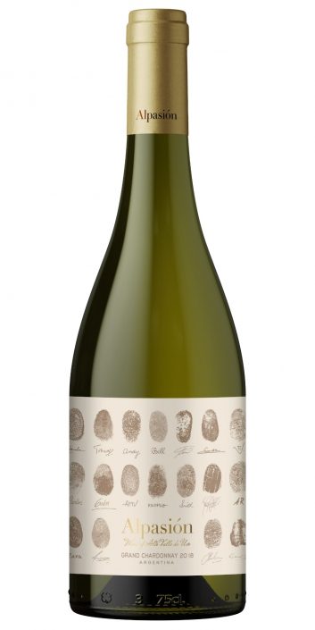 Alpasión Grand Chardonnay 2021 wine bottle