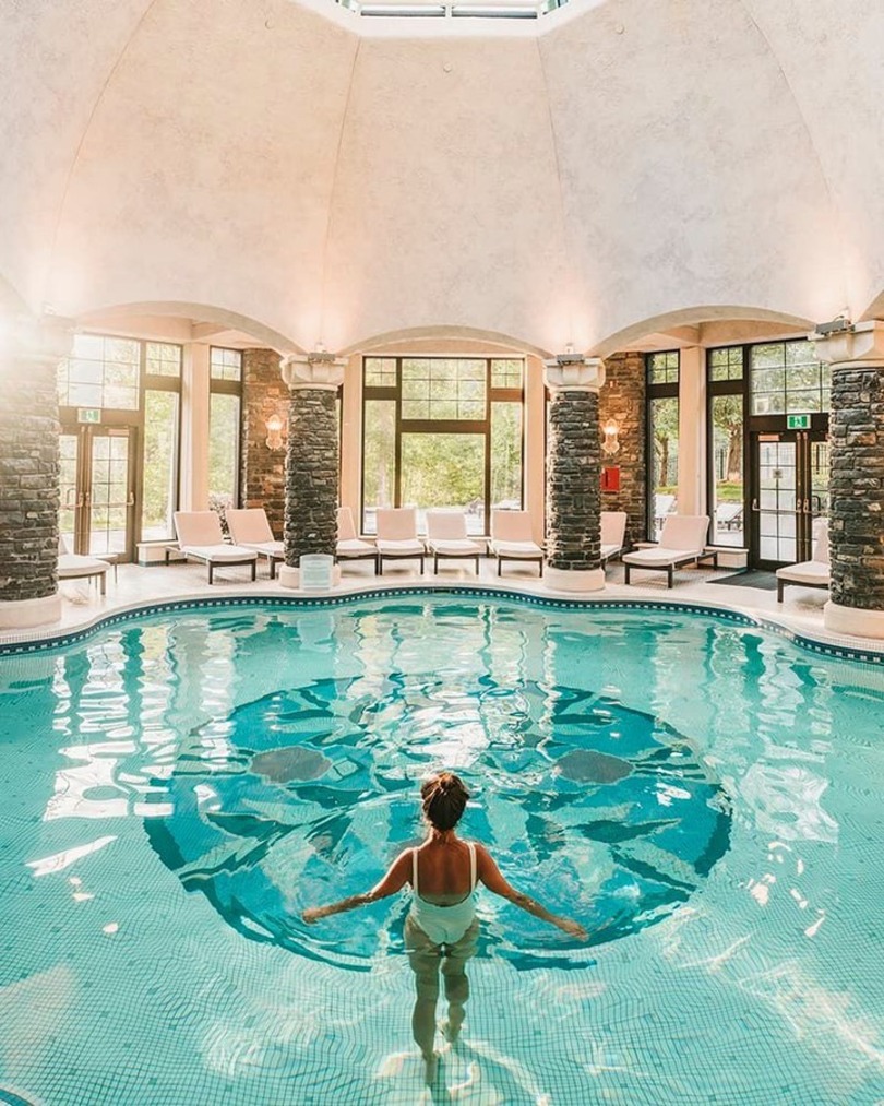 pool at Fairmont Banff Springs Canada