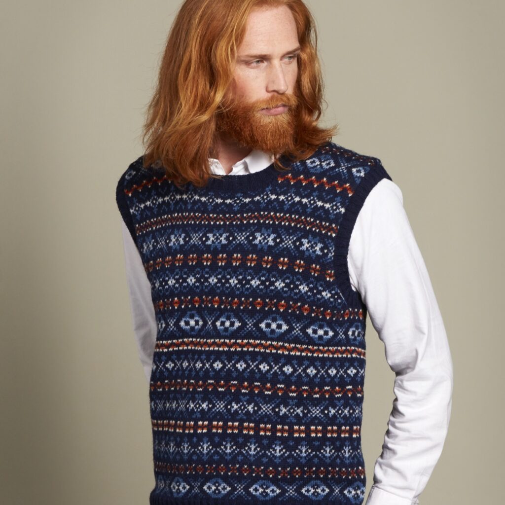 Authentic fair isle knits from Mati Ventrillon