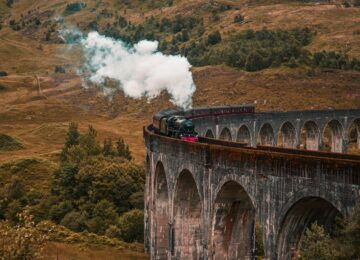 Jacobite Steam Train, Scotland 