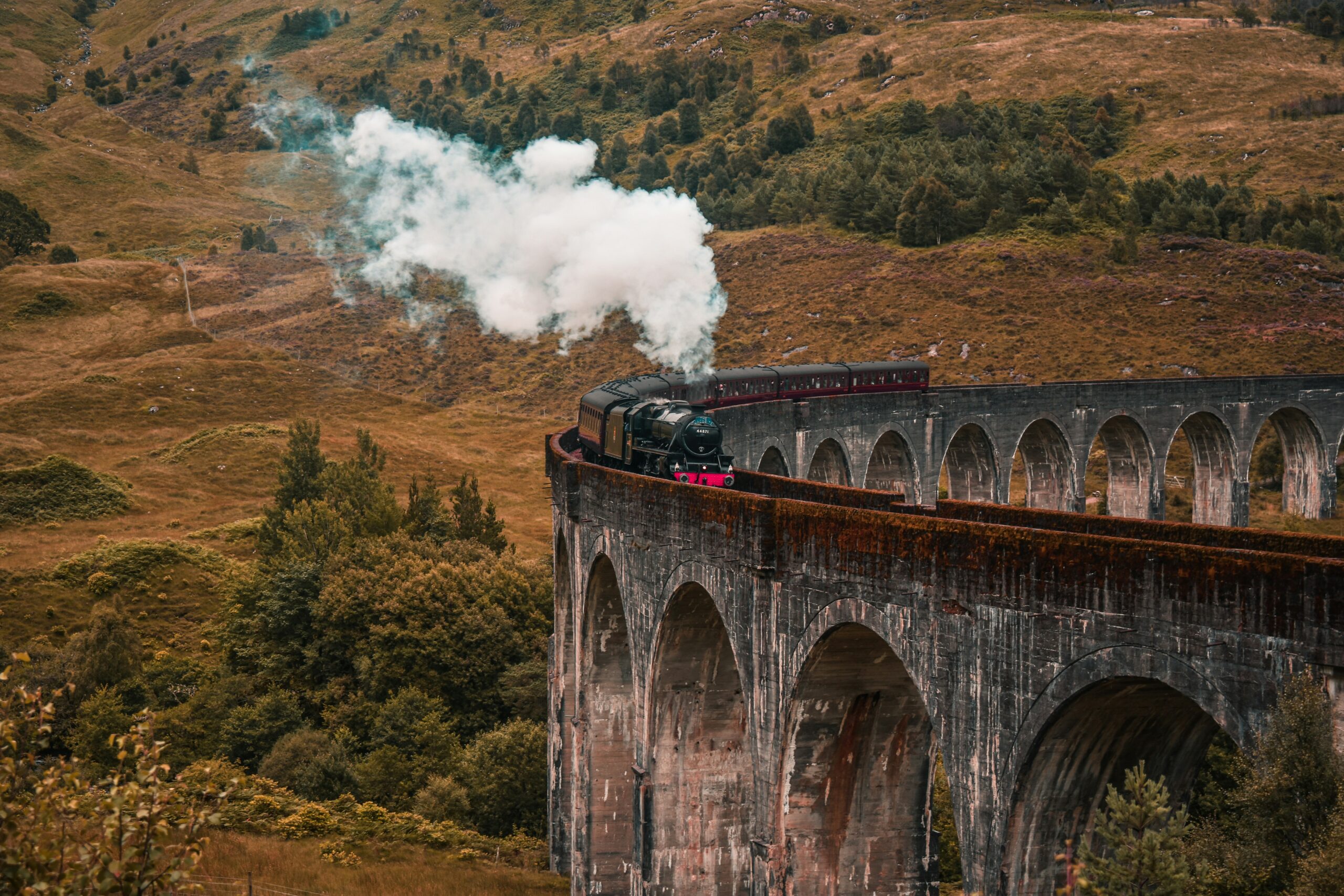 Jacobite Steam Train, Scotland 